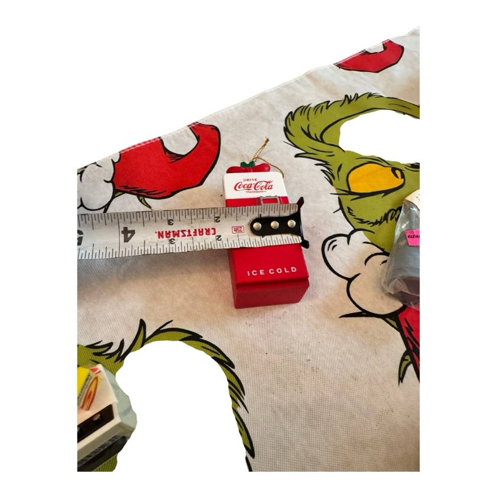 1994 Coca Cola Ornament Vending Machine Mischief w/ Polar Bear Christmas Vintage - Picture 7 of 7
